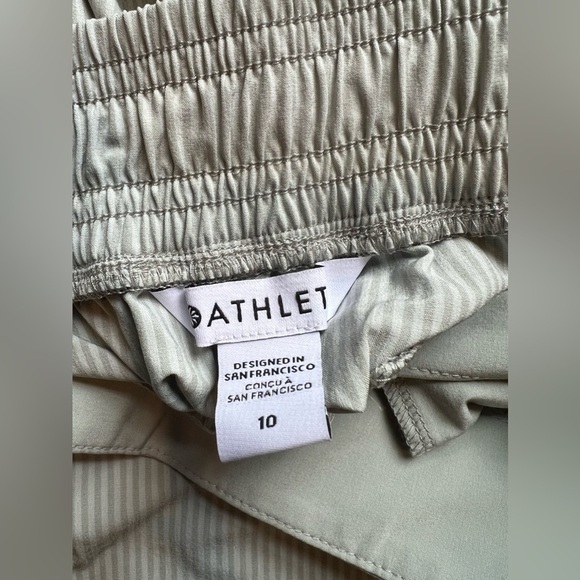 ATHLETA Womens Brooklyn Ankle Pant Lightweight Textured Jogger Active Size 10 - Picture 10 of 12
